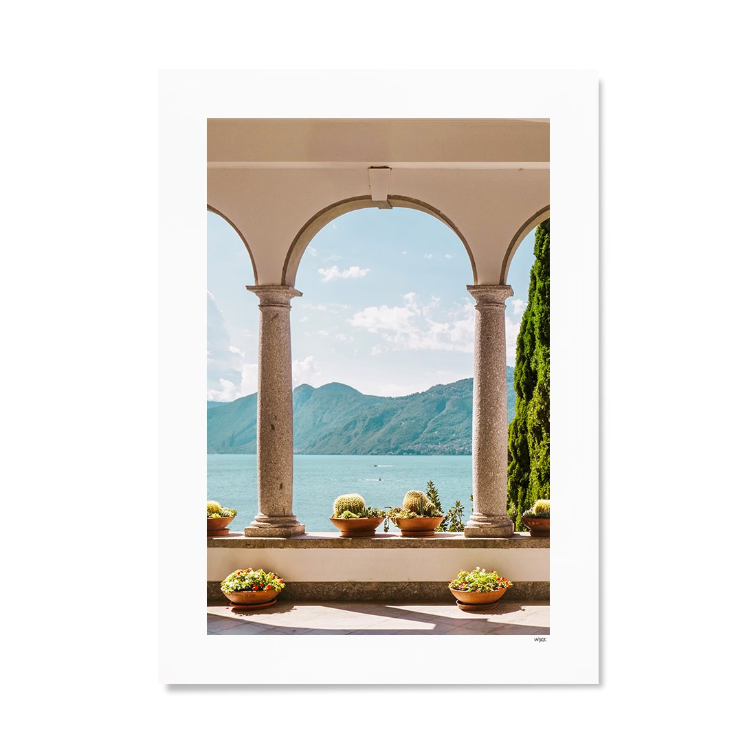 Poster van Como View | WIJCK.
